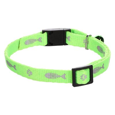 Flamingo Cat Collar Ziggi neon green