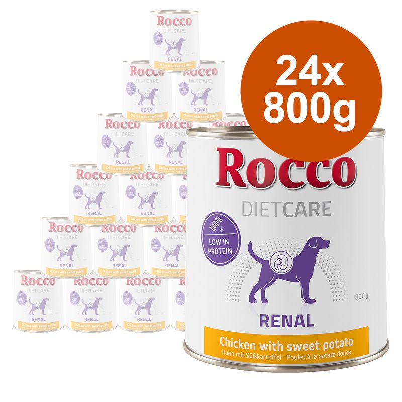 Rocco Diet Care Renal - Chicken with Sweet Potato 6 x 400g