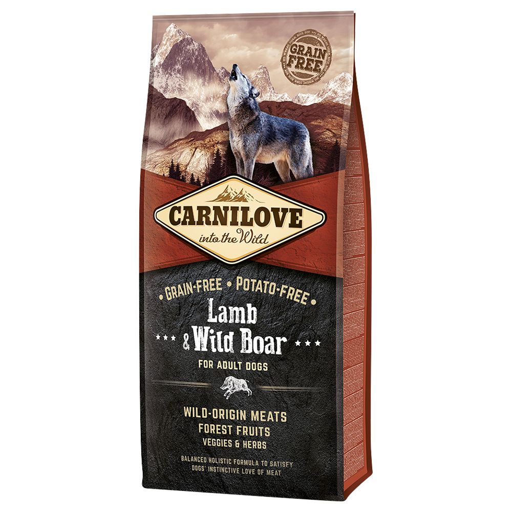 Carnilove Adult Lamb Wild Boar 12kg