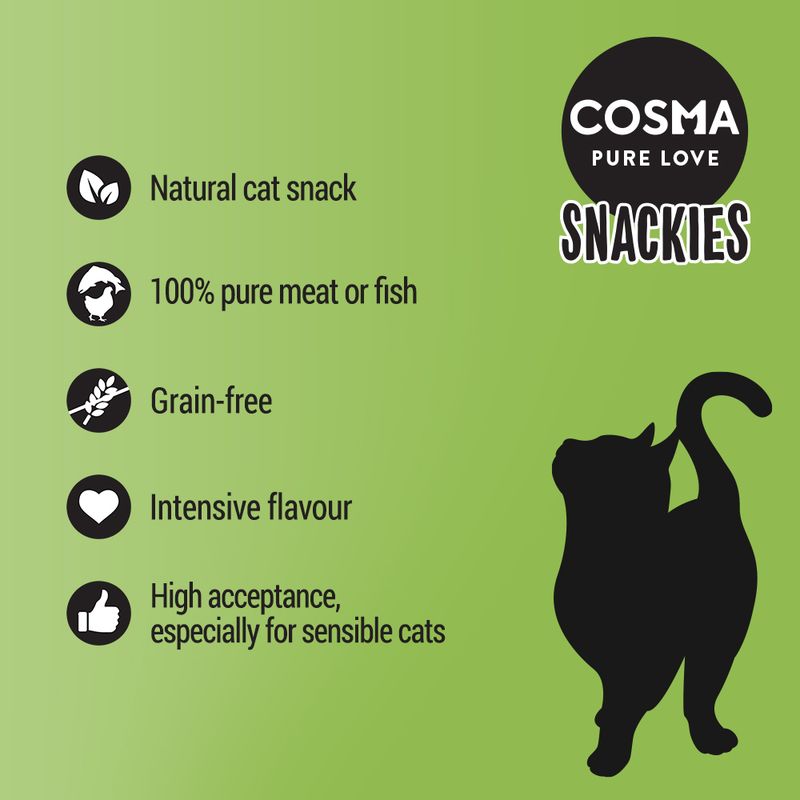 Cosma Snackies Saver Pack Chicken (5 x 26g)