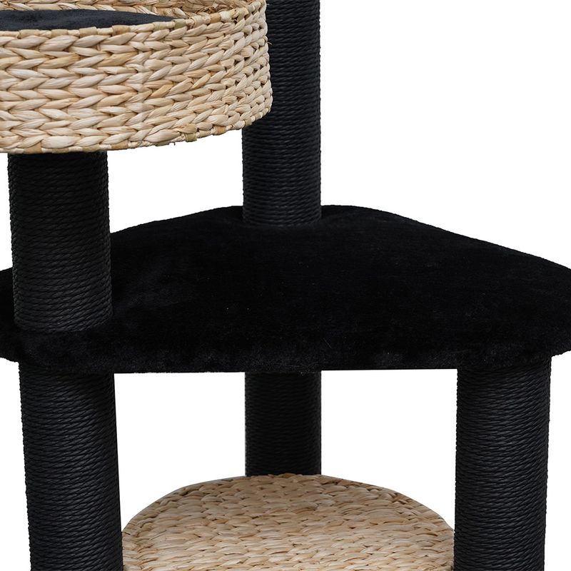 Karlie Scuro I Scratching Post Black / Natural