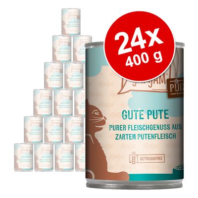 MjAMjAM Pure Meat Pleasure Saver Pack 24 x 400g Beef