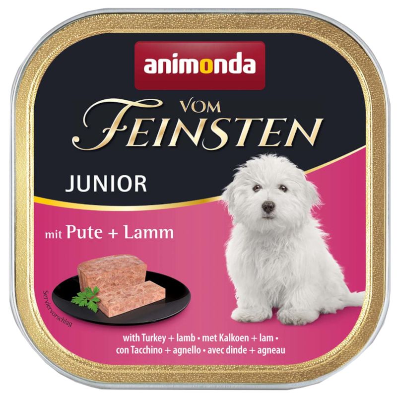 animonda vom Feinsten Junior 6 x 150g Turkey & Lamb