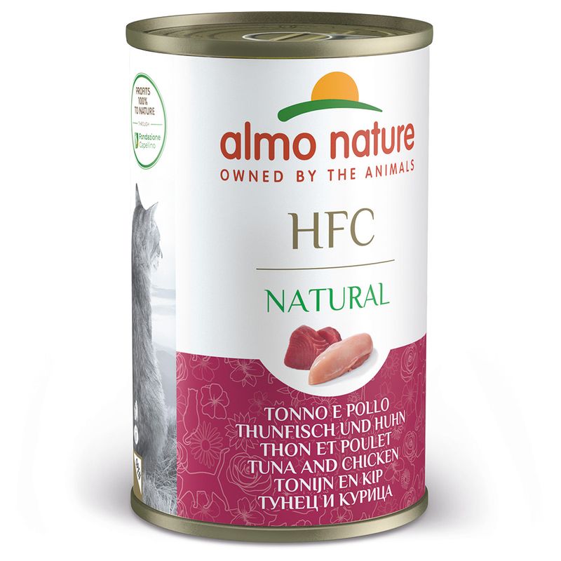 Almo Nature HFC Saver Pack 12 x 140g Tuna, Chicken & Ham