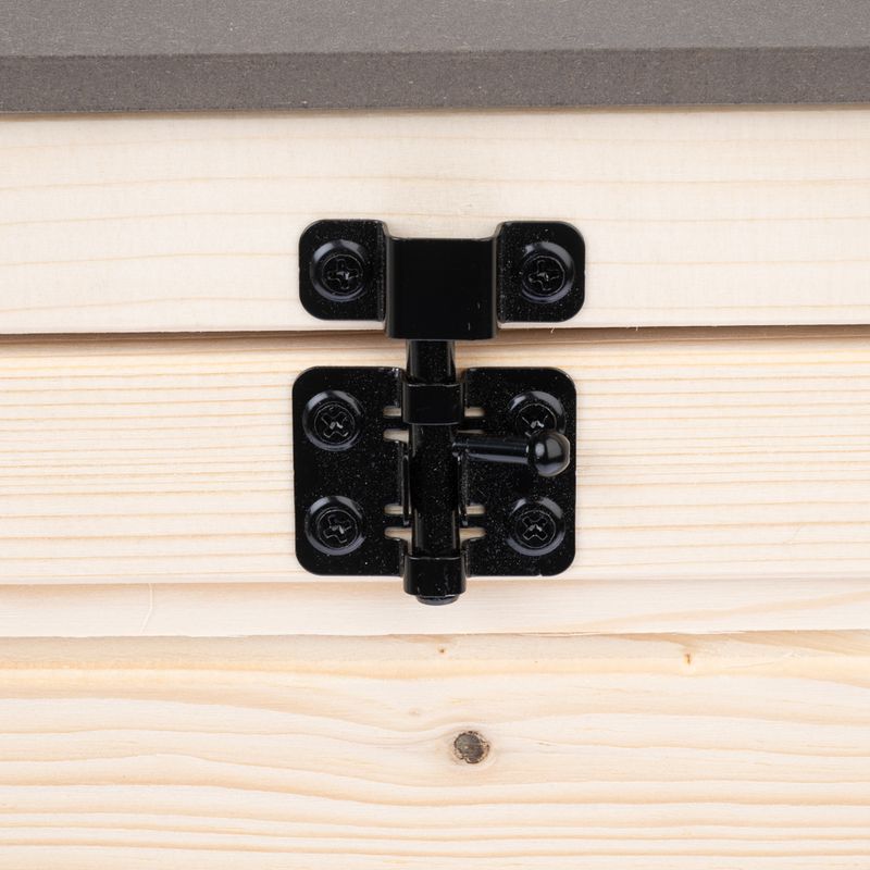 Modern Living Inari Wooden Storage Box with Double Bowl 53 x 30 x 43.5 cm (L x W x H)