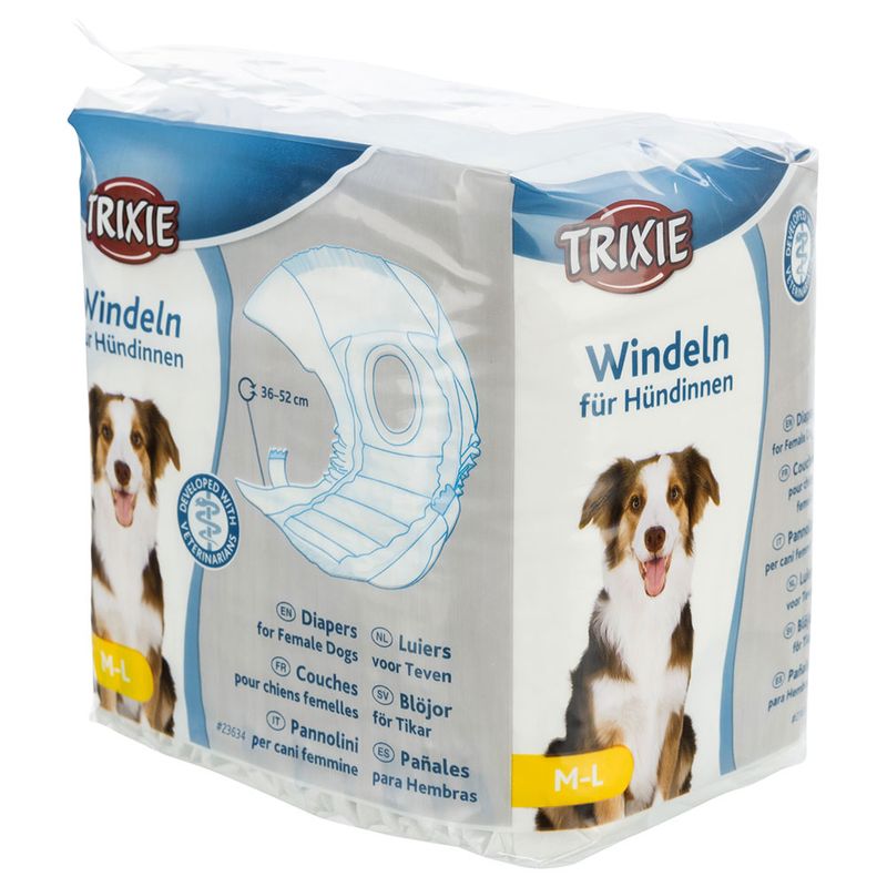 Trixie nappies for female dogs Size XS-S: 20-28 cm, 12 pieces