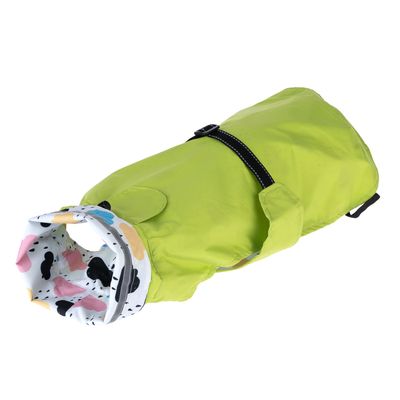 TIAKI Clouds Reversible Dog Raincoat approx. 30cm (Back Length)