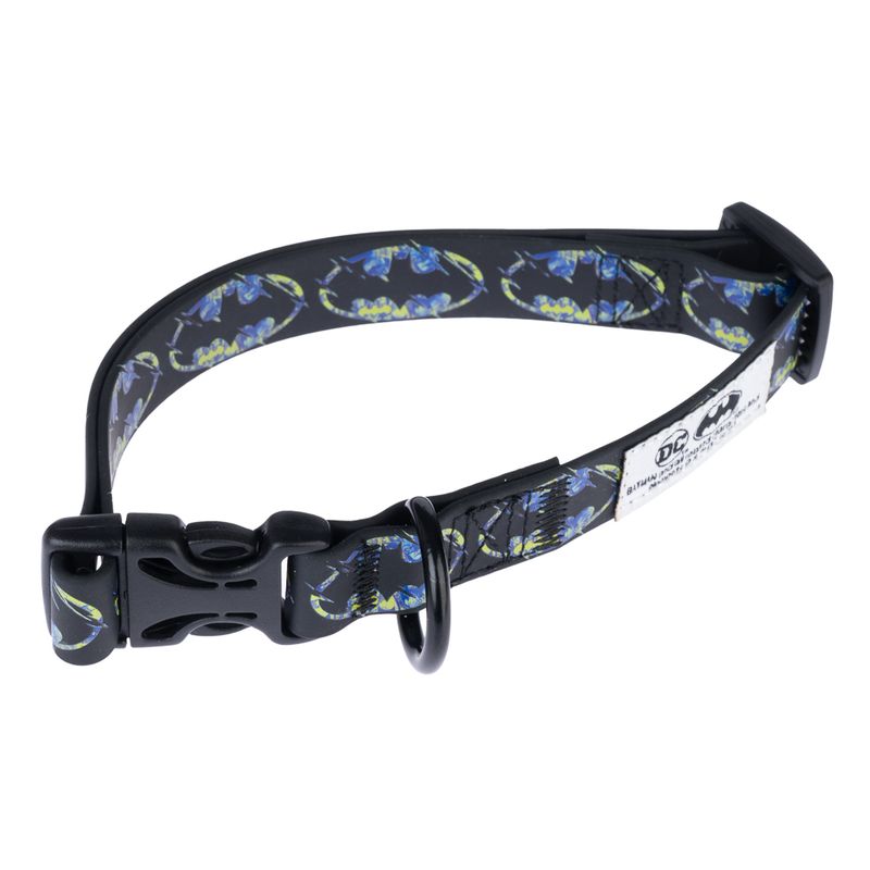 DC Batman Collar - Black Size S: Neck Circumference 25 - 36 cm, Width 20mm