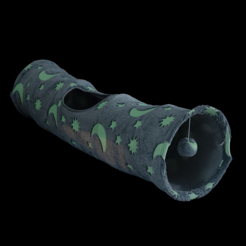 TIAKI Glow-in-the-Dark Star Cat Tunnel diameter 25 x (L) 100 cm