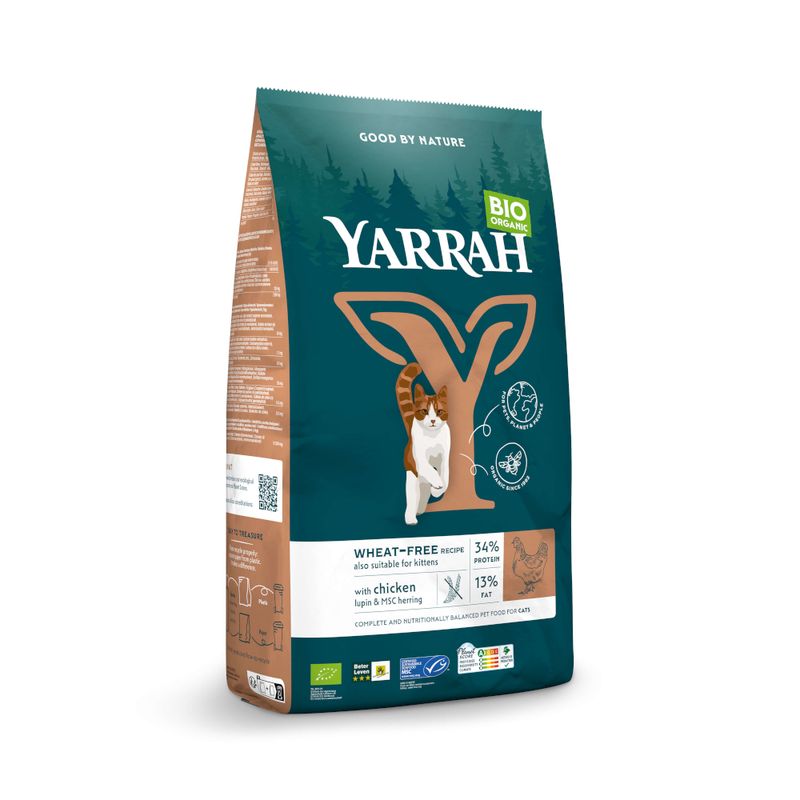 Yarrah Organic Wheat-Free with Organic Chicken & Fish 800g