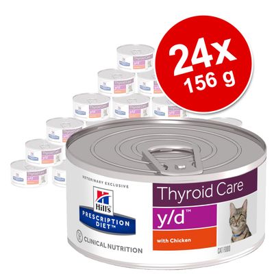 Hill's Feline Prescription Diet Cans Saver Pack 24 x 156g c/d Multicare Urinary Cans