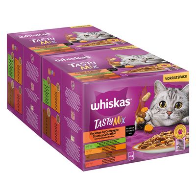 Whiskas Tasty Mix Pouches 48 x 85g Chef's Choice in Sauce