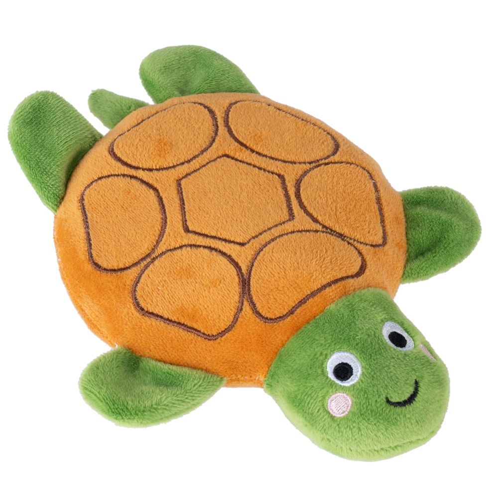 TIAKI Silent Squeaky Turtle 16.6 x 19.5 x 4.5 cm (L x W x H)