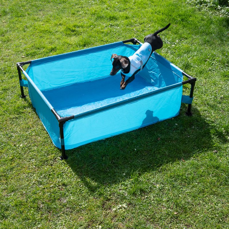 TIAKI Square Dog Pool 119 x 90 x 33cm (L x W x H)