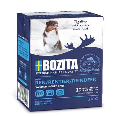 Bozita Chunks in Jelly 6 x 370g Chicken & Rice