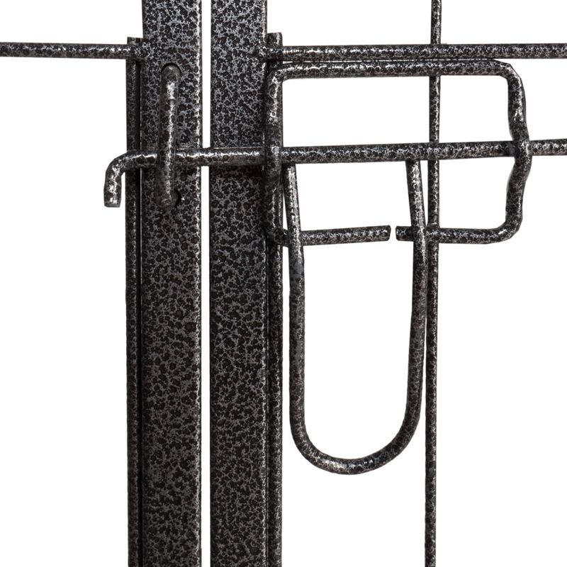 Metal Run for Puppies – 8 Sided 8 Elements, each 80 x 80 cm (L x H)