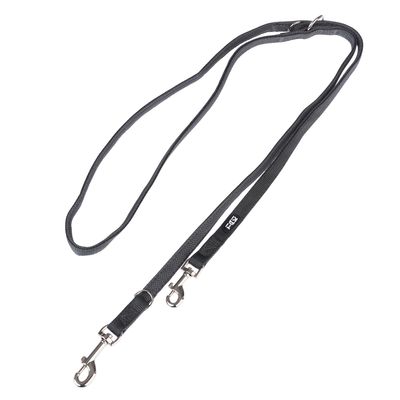 TIAKI Mesh Dog Lead - Charcoal Grey 200cm x 5mm (Length x Width)