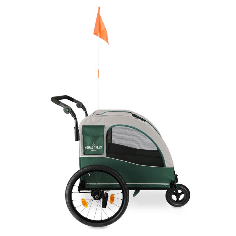 Nomad Tales Spirit Bike Trailer for E-Bikes 145 x 84 x 103 cm (L x W x H), up to 45kg