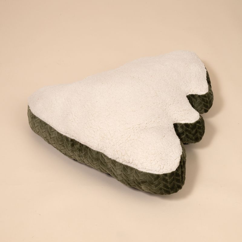 TIAKI Fir Tree Dog Bed approx. 70 x 70 x 18 cm (L x W x H)