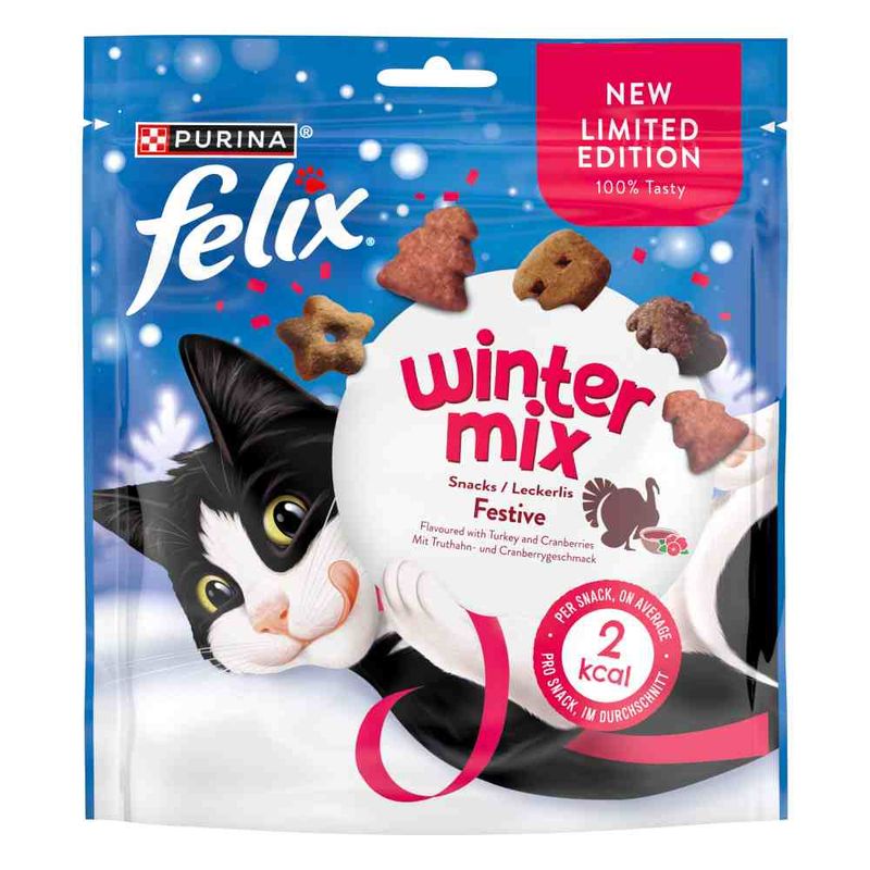 Felix Party Mix Cat Treats Original & Seaside Mix (16 x 60g)