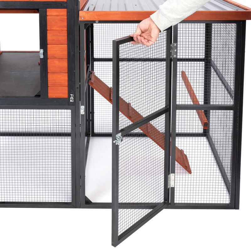 TIAKI Premium Chicken Coop 166 x 88 x 131.4 cm (2 Packages*) (L x W x H)