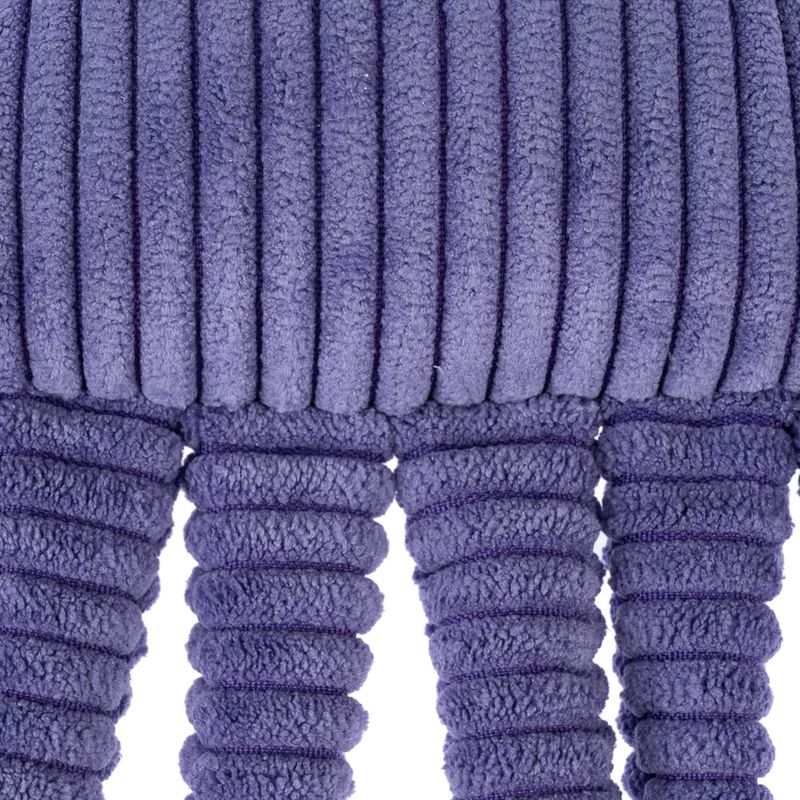 TIAKI Hook Corduroy Squid Dog Toy approx. 29 x 12 x 5 cm (L x W x H)