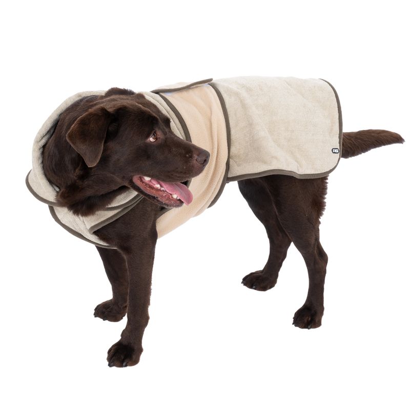 TIAKI Snuggle Dog Bathrobe approx. 50cm (Back Length)