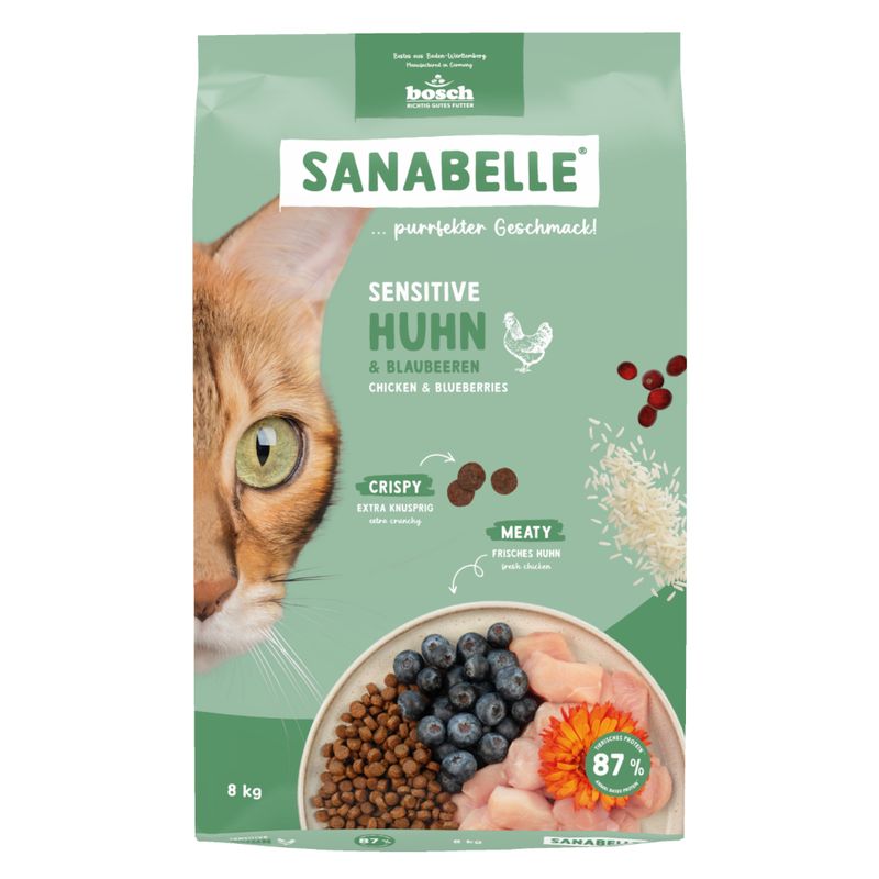Sanabelle Sensitive Chicken & Blueberries 2kg