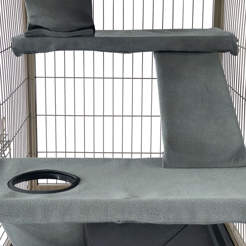 TIAKI Critter Empire Small Pet Cage 80 x 52 x 127 cm (L x W x H)