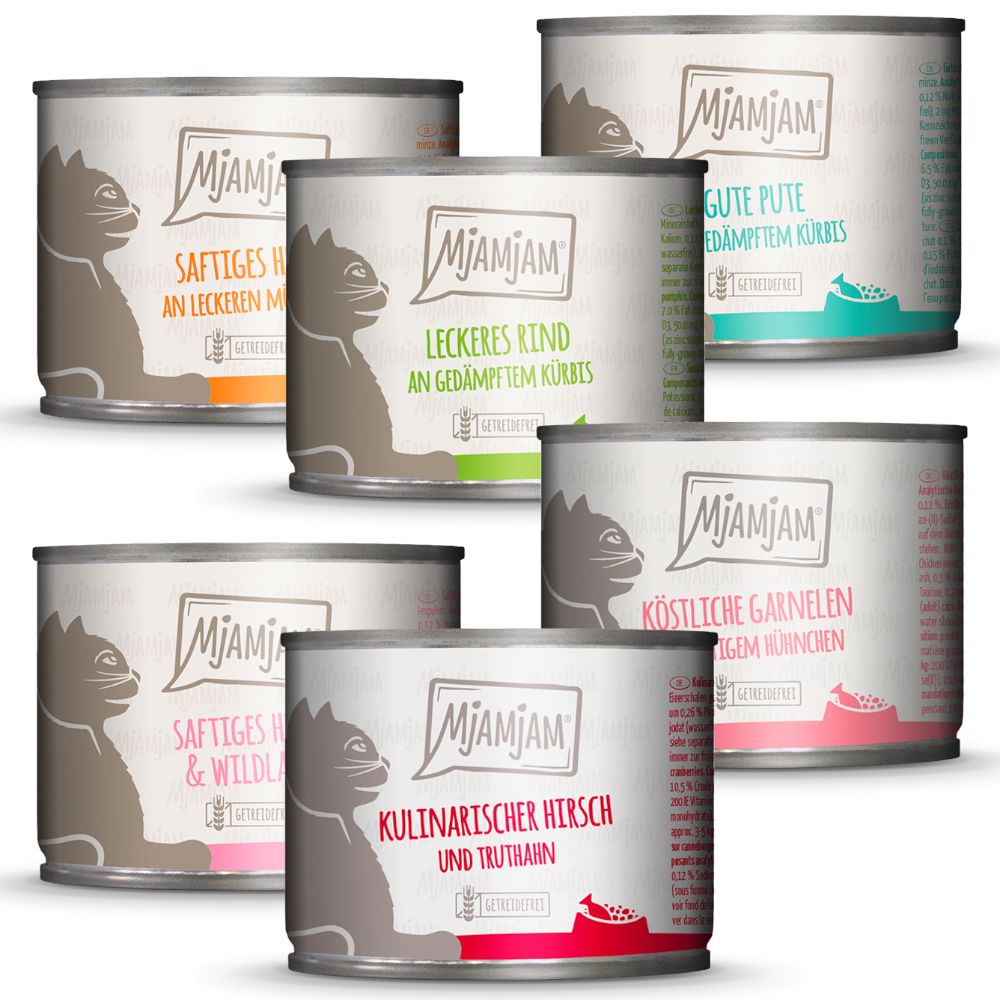 MjAMjAM tasting mix 6 x 200 g Mixed Pack (6 Varieties)