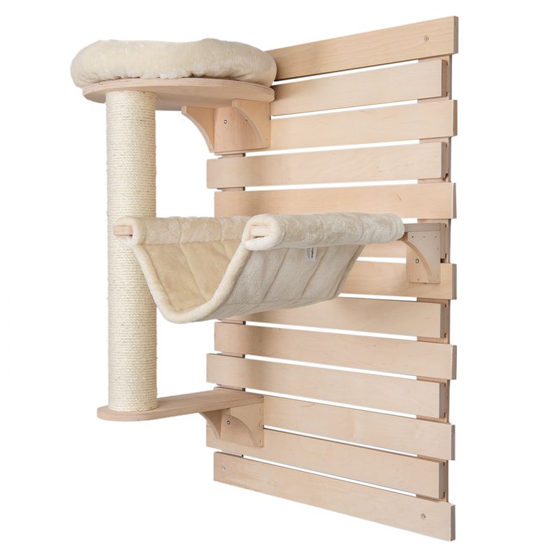 Natural Paradise Wall Scratching Board - Dahlia Cream