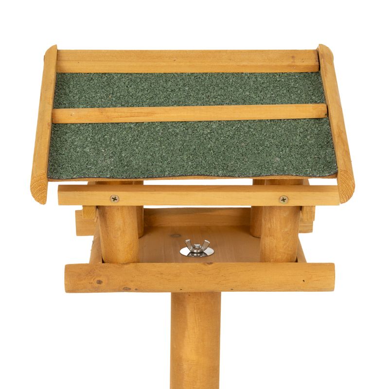 TIAKI bird feeder with stand L 38 x B 28 x H 100 cm