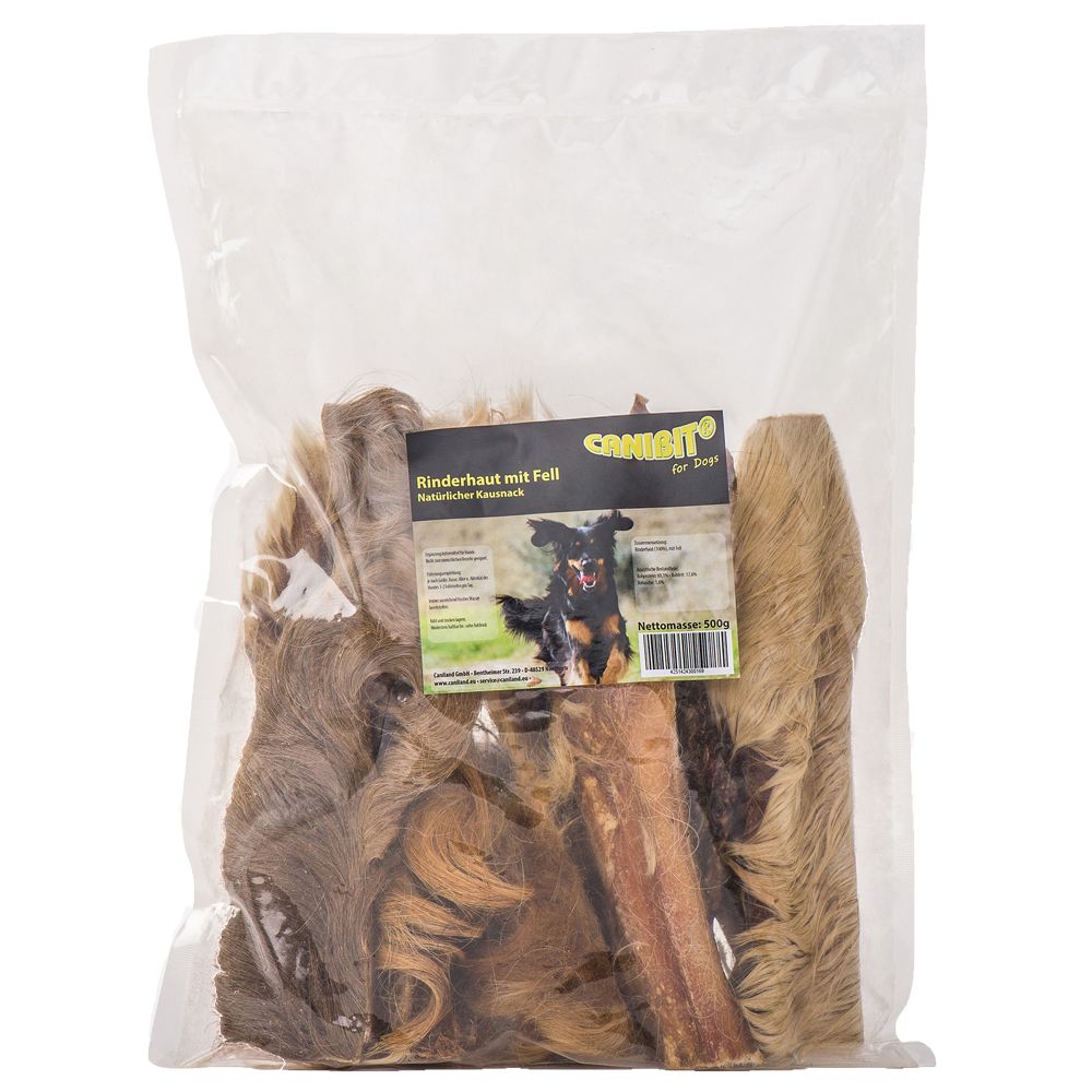Caniland Rawhide with Fur 500g