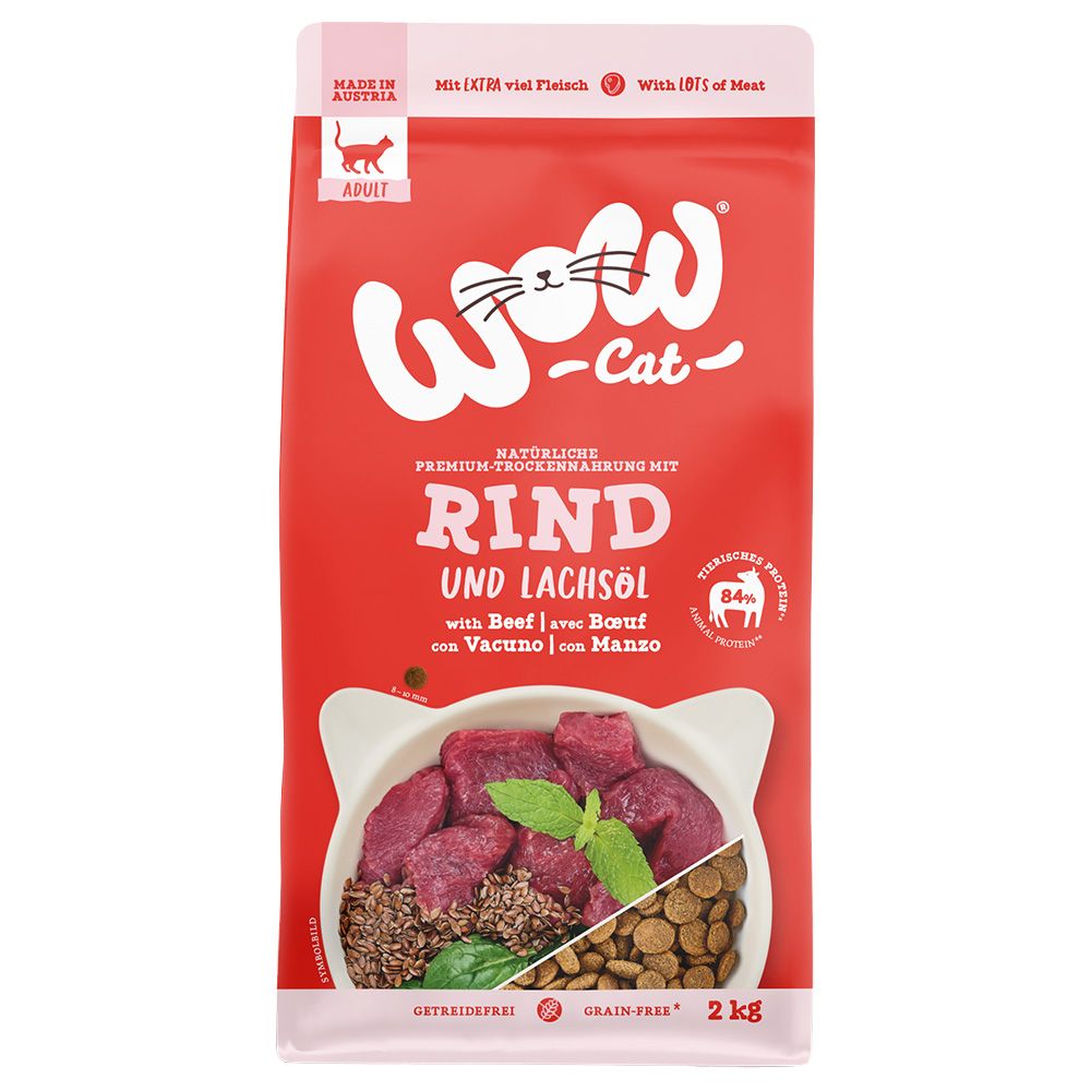 WOW Cat Adult with Beef 2kg