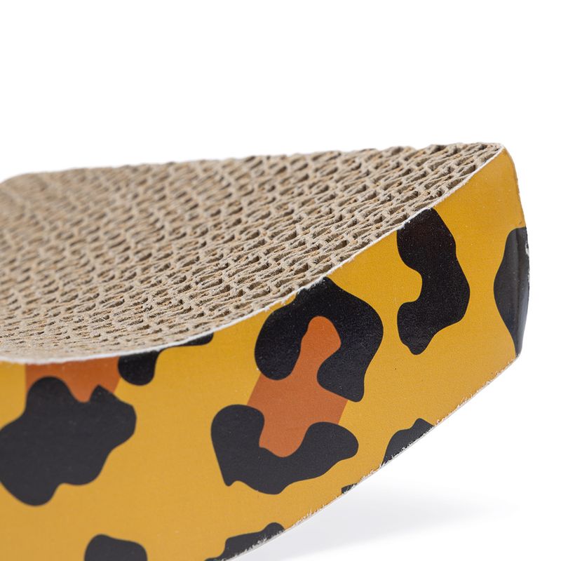 Karlie Leopard Scratching Board approx. 40 x 19 x 4cm (L x W x H)