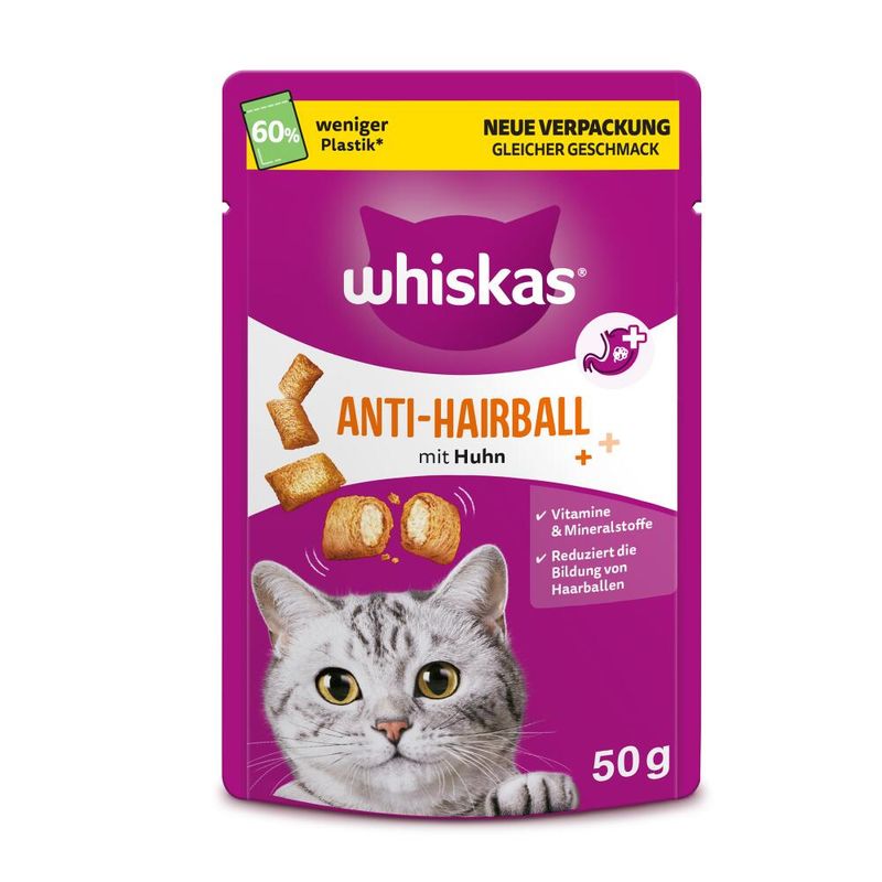 Whiskas Anti-Hairball 50g
