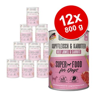 Saver Pack MAC's Adult 12 x 800 g Head meat & carrots