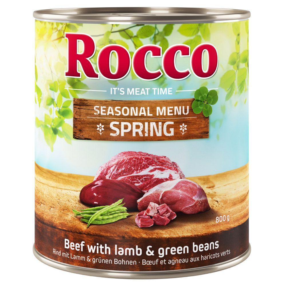 Rocco Spring Menu – Lamb with Green Beans 6 x 800g