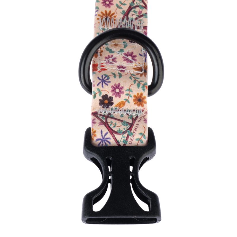 Harry Potter Deathly Hallows Collar - Beige Size S: Neck Circumference 25 - 36 cm, Width 20mm