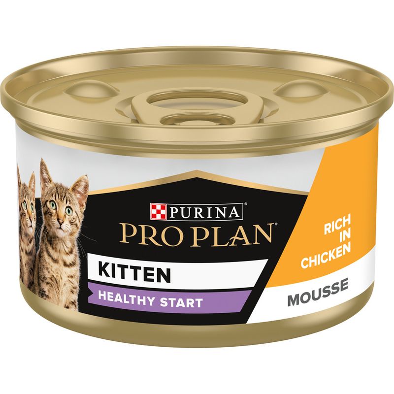 PURINA PRO PLAN Kitten Healthy Start 24 x 85 g Chicken