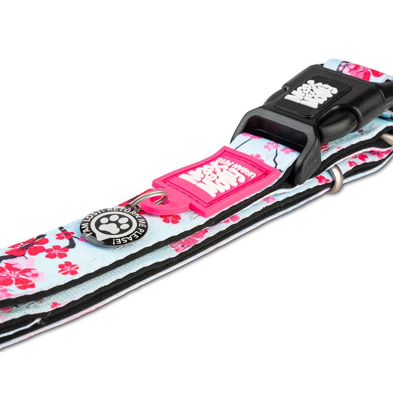 Max & Molly Smart ID Cherry Bloom Collar XS: 22-35cm neck circumference