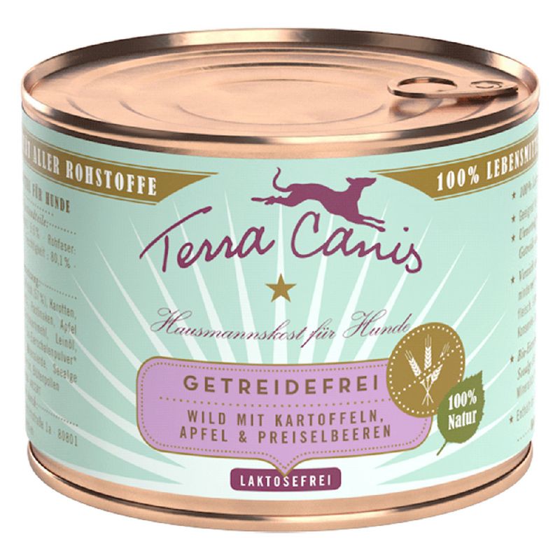 Terra Canis Grain-Free 12 x 200g Mixed Pack: 3 Flavours