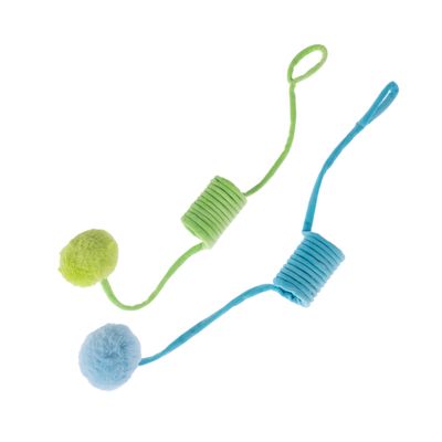 zooplus Basics Spiral Cat Toy Set Set of 2