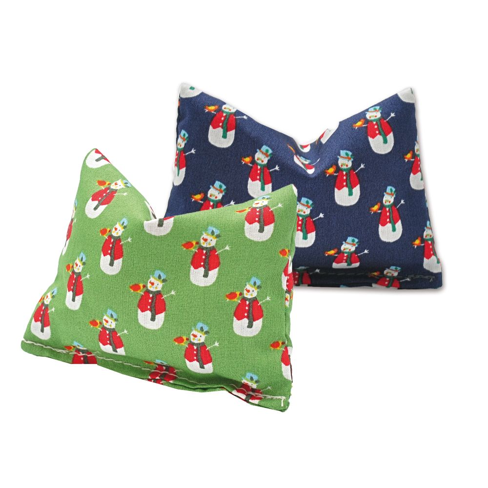 Aumüller Valerian Snowmen Cat Cushion Toy Set Set of 2