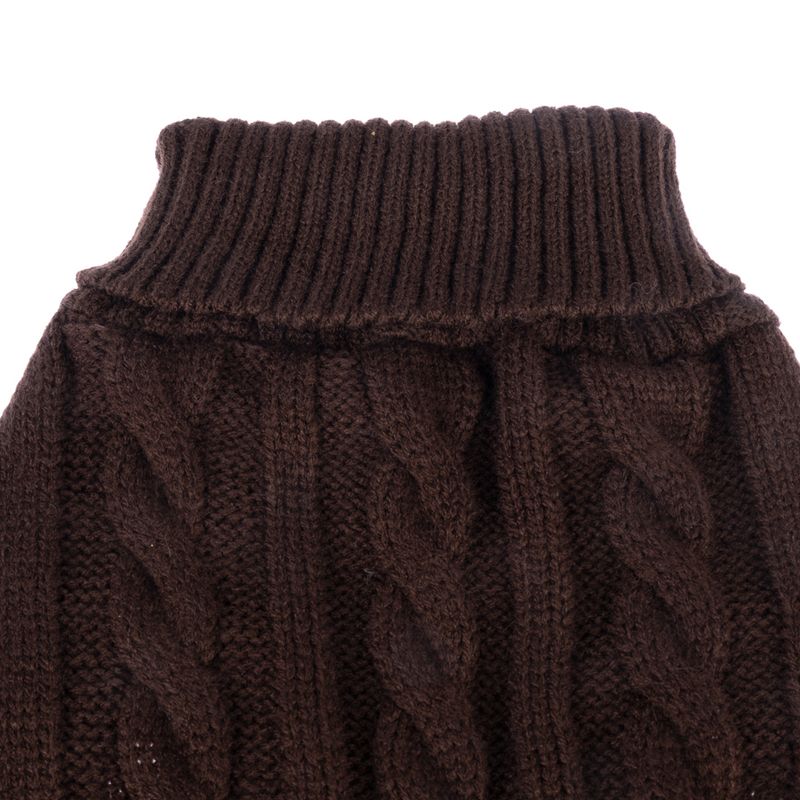 zooplus Basics Brown Dog Jumper approx. 35cm Back Length