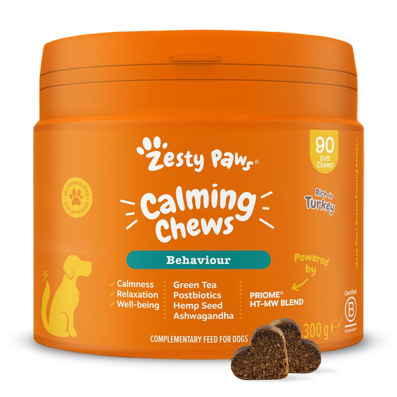 Zesty Paws Calming Chews Behaviour - Turkey 90 Chews