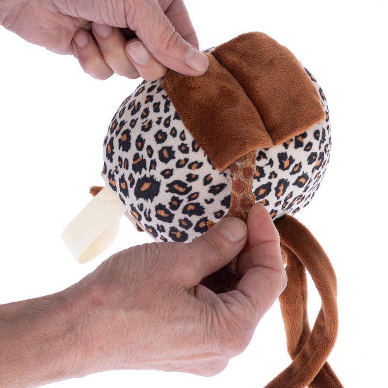 zooplus Basics Leopard Print Treat Ball 1 Treat Ball