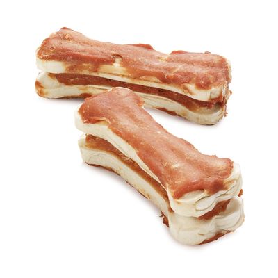 Lukullus Dog Bones 2 x 10cm Chicken
