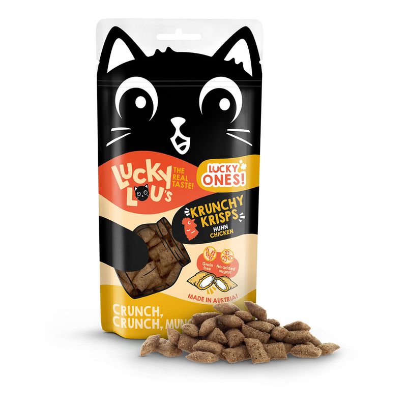 Lucky Lou Krunchy Krisps Milk (60g)