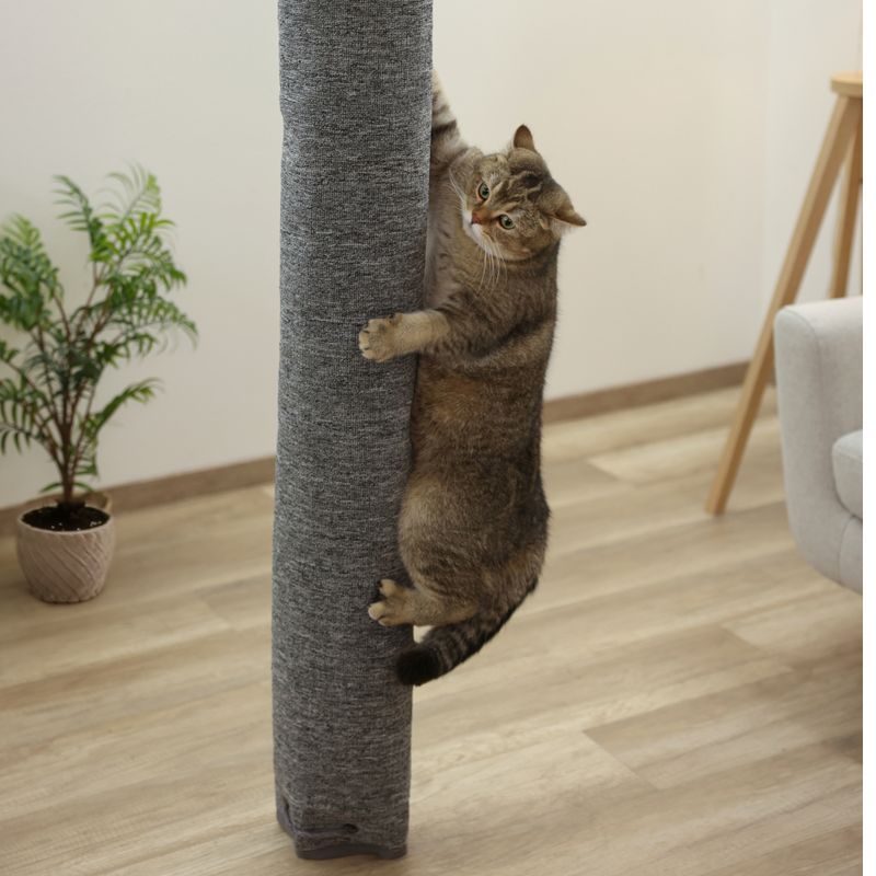 Kerbl Pet Klettersack Carpet for Cats Grey